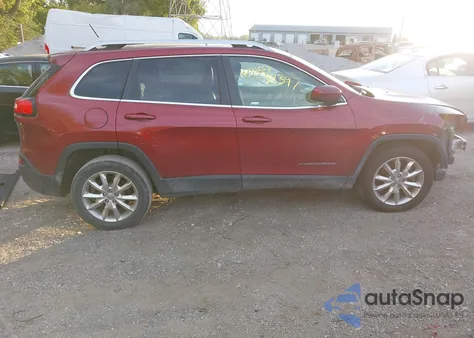 2015 Jeep Cherokee Limited z USA, uszkodzony, nr VIN 1C4PJLDS8FW517805